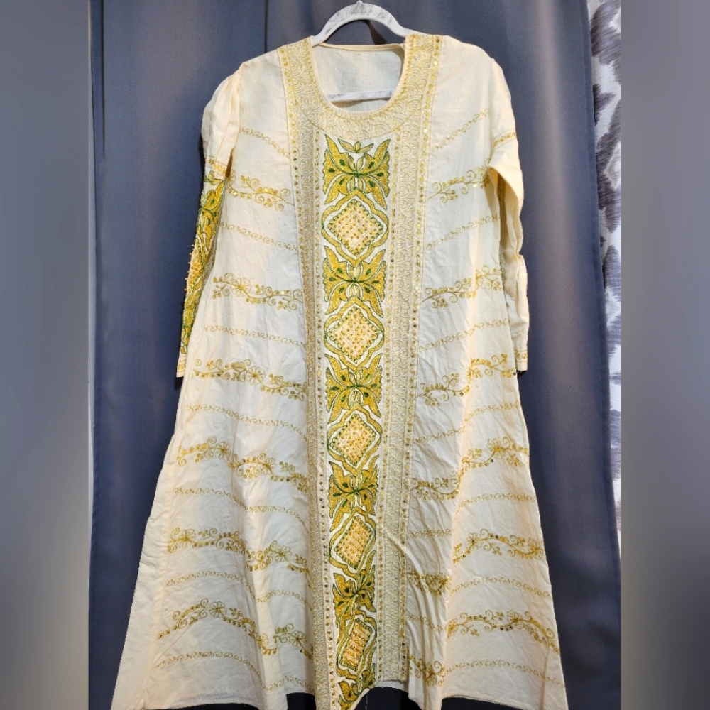 Embroidered Egyptian Dress